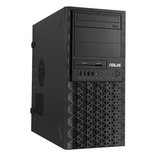 Asus (TS100-E11-PI4) Intel Xeon E Workload-Optimised Server, Intel C256, S 1200, 4x DDR4, 3x 3.25″,  1x 2.25″, 6 x SATA, 2x M.2, Dual GB LAN, 300W